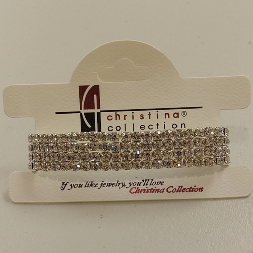 Nwt Christina Collection Silver Bracelet